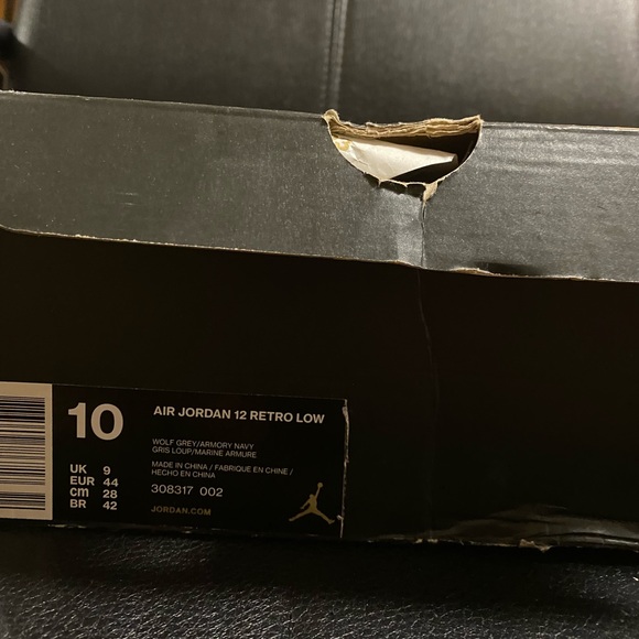 Jordan 12 Low Wolf Grey - Picture 8 of 8